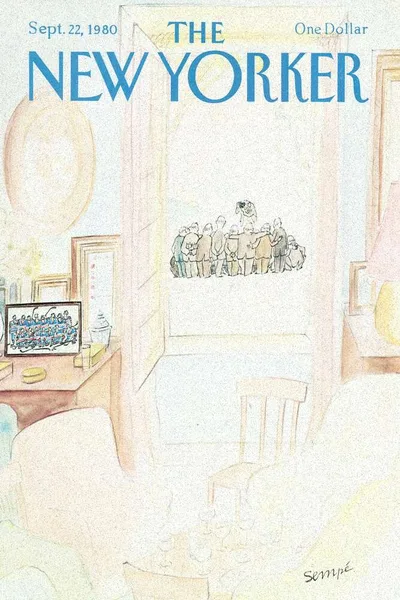 Постер с обложкой The New Yorker 22.09.1980