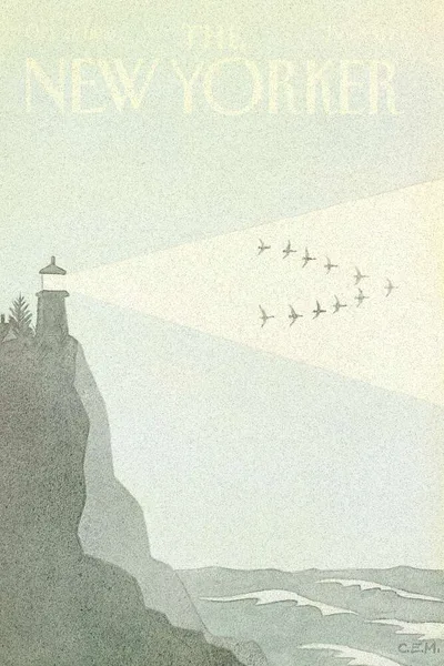 Постер с обложкой The New Yorker 27.10.1980