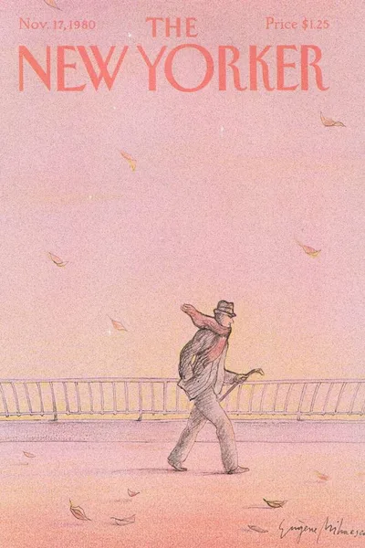 Постер с обложкой The New Yorker 17.11.1980