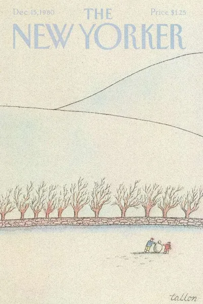 Постер с обложкой The New Yorker 15.12.1980