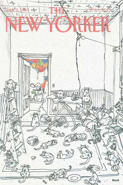 Постер с обложкой The New Yorker 05.01.1981