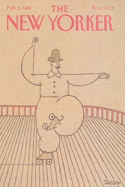 Постер с обложкой The New Yorker 02.02.1981