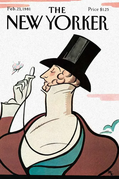Постер с обложкой The New Yorker 23.02.1981