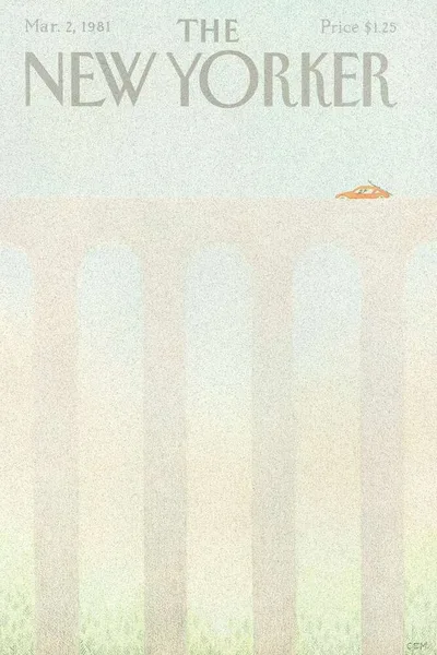 Постер с обложкой The New Yorker 02.03.1981
