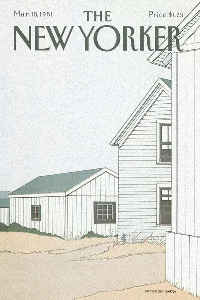 Постер с обложкой The New Yorker 16.03.1981