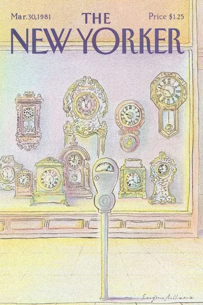 Постер с обложкой The New Yorker 30.03.1981