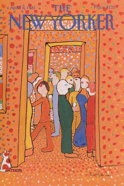 Постер с обложкой The New Yorker 06.04.1981