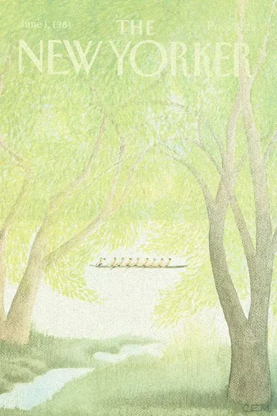 Постер с обложкой The New Yorker 01.06.1981