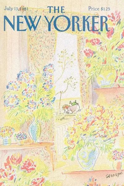 Постер с обложкой The New Yorker 13.07.1981