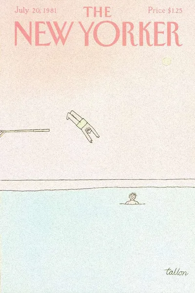 Постер с обложкой The New Yorker 20.07.1981