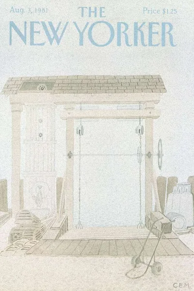 Постер с обложкой The New Yorker 03.08.1981