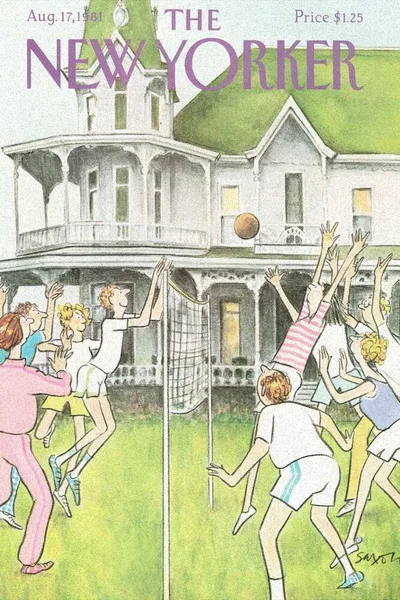 Постер с обложкой The New Yorker 17.08.1981
