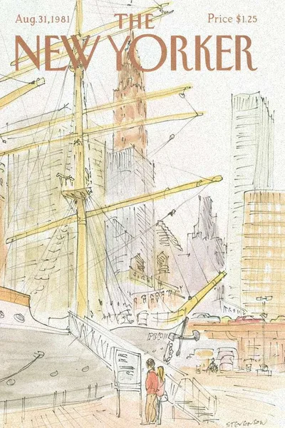 Постер с обложкой The New Yorker 31.08.1981