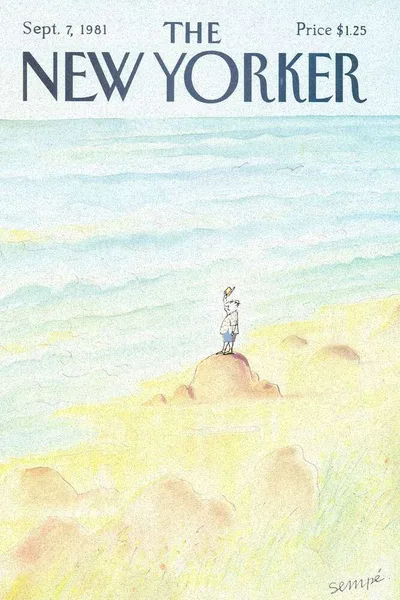 Постер с обложкой The New Yorker 07.09.1981