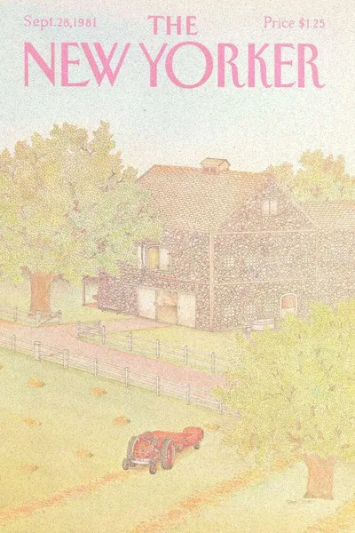 Постер с обложкой The New Yorker 28.09.1981