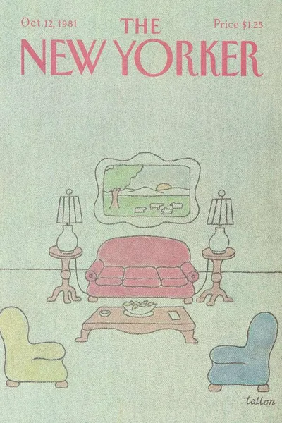 Постер с обложкой The New Yorker 12.10.1981