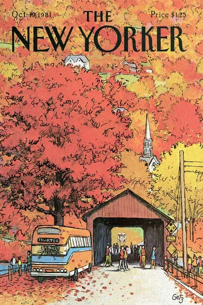 Постер с обложкой The New Yorker 19.10.1981