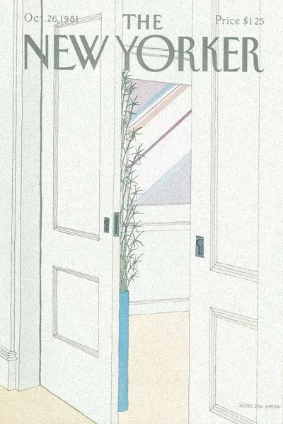 Постер с обложкой The New Yorker 26.10.1981