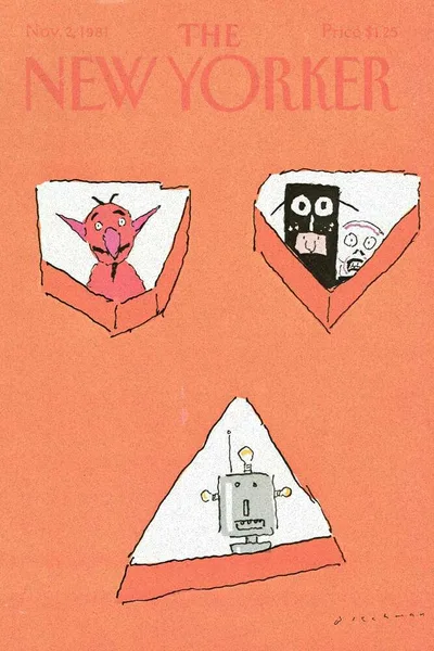 Постер с обложкой The New Yorker 02.11.1981