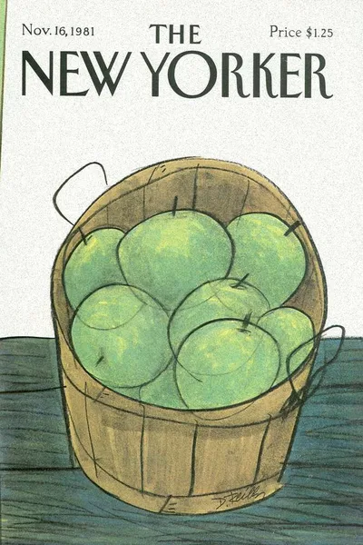 Постер с обложкой The New Yorker 16.11.1981
