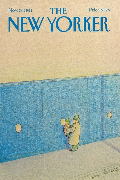 Постер с обложкой The New Yorker 23.11.1981