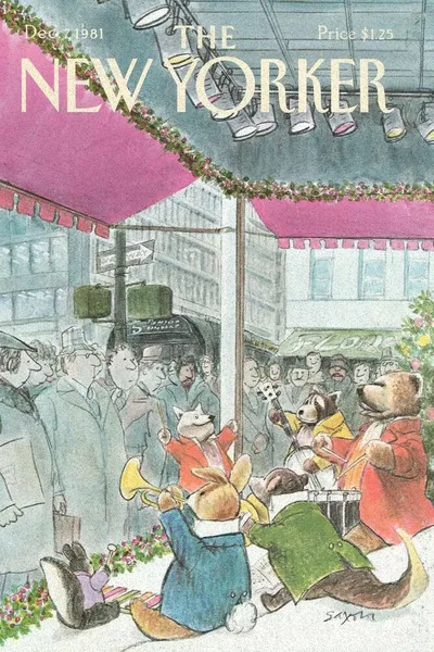 Постер с обложкой The New Yorker 07.12.1981