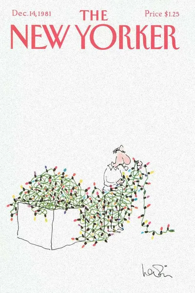 Постер с обложкой The New Yorker 14.12.1981