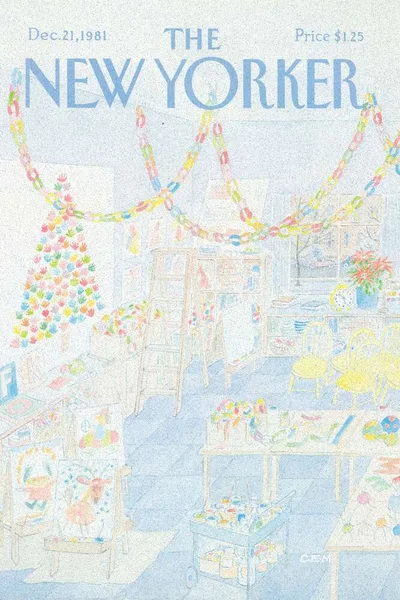 Постер с обложкой The New Yorker 21.12.1981
