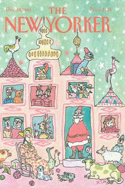 Постер с обложкой The New Yorker 28.12.1981