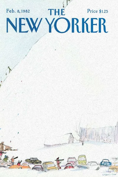 Постер с обложкой The New Yorker 08.02.1982