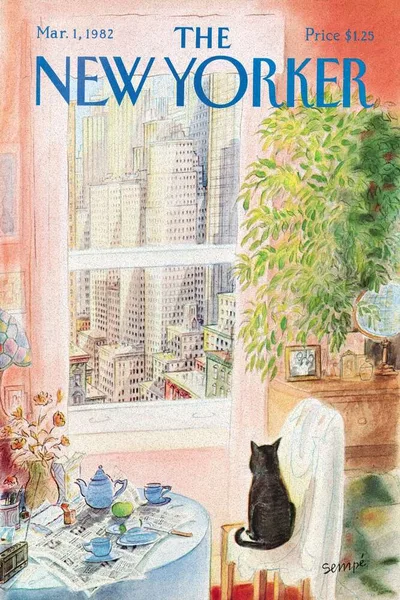 Постер с обложкой The New Yorker 01.03.1982