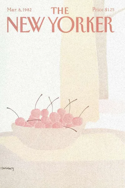 Постер с обложкой The New Yorker 08.03.1982