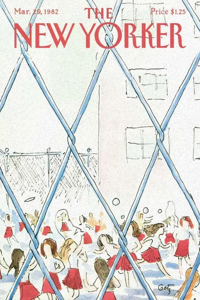 Постер с обложкой The New Yorker 29.03.1982