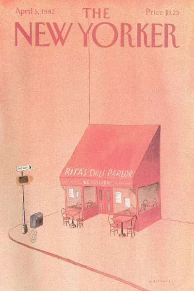 Постер с обложкой The New Yorker 05.04.1982