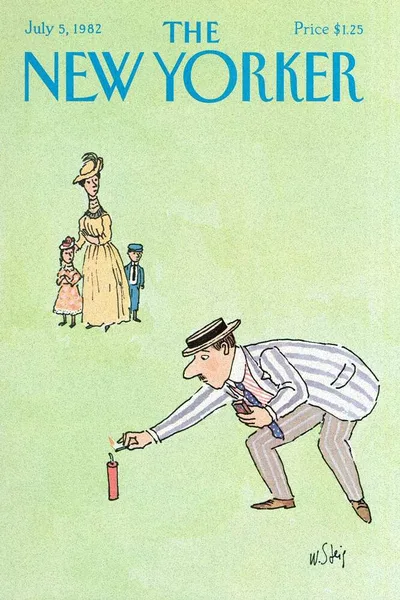 Постер с обложкой The New Yorker 05.07.1982