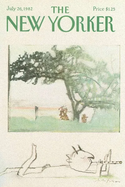 Постер с обложкой The New Yorker 26.07.1982