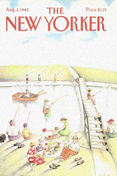 Постер с обложкой The New Yorker 02.08.1982