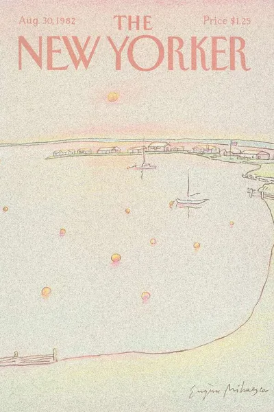 Постер с обложкой The New Yorker 30.08.1982