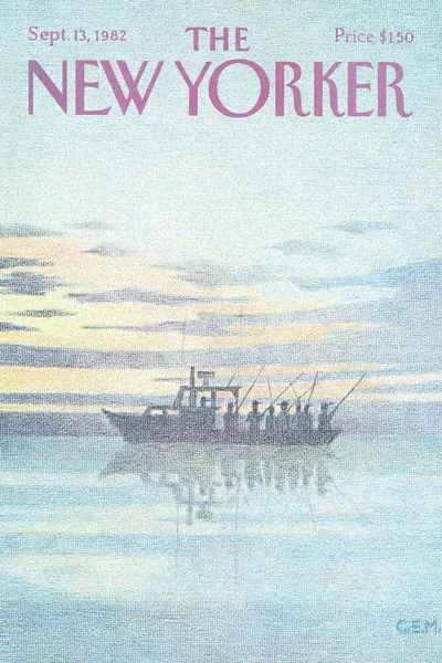 Постер с обложкой The New Yorker 13.09.1982