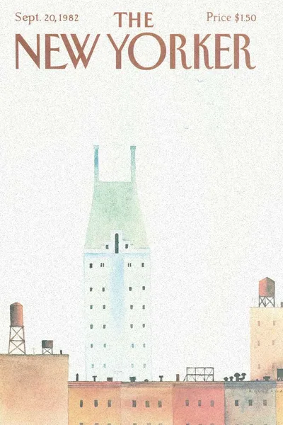 Постер с обложкой The New Yorker 20.09.1982