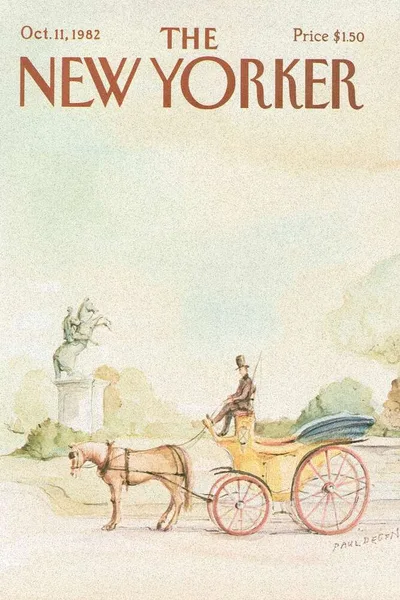 Постер с обложкой The New Yorker 11.10.1982