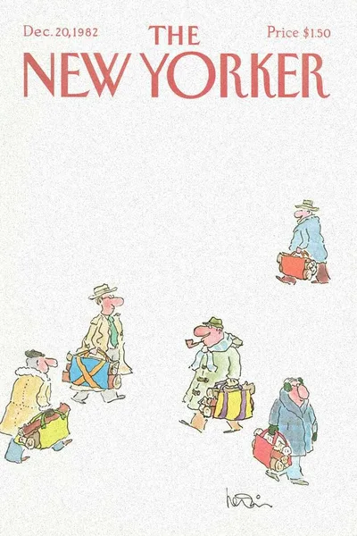 Постер с обложкой The New Yorker 20.12.1982