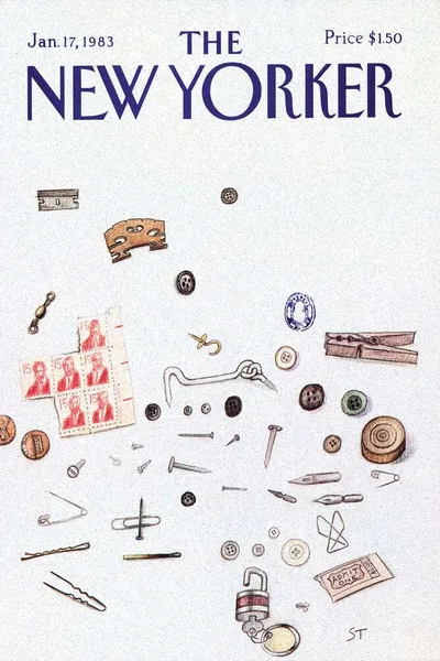 Постер с обложкой The New Yorker 17.01.1983