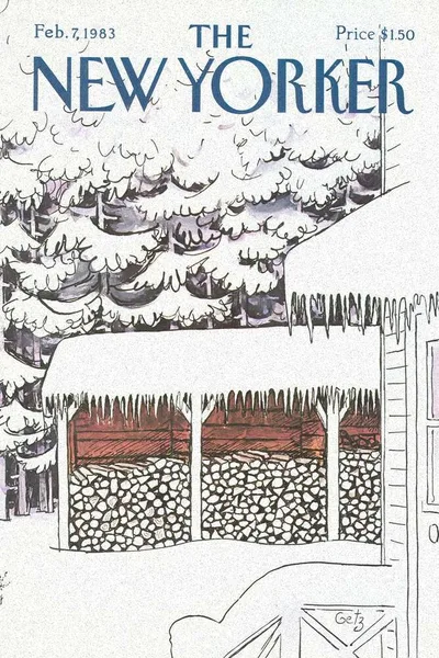 Постер с обложкой The New Yorker 07.02.1983