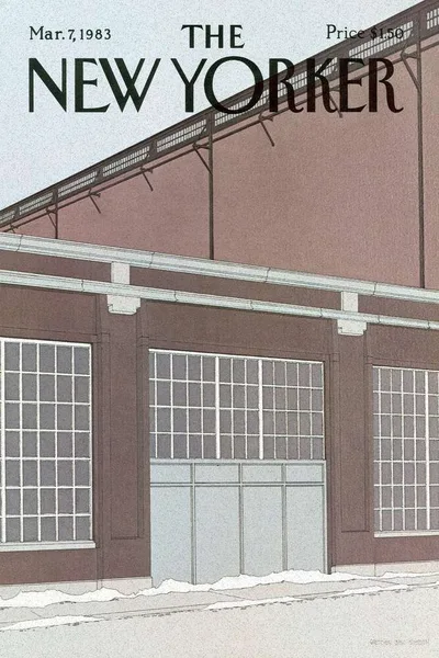 Постер с обложкой The New Yorker 07.03.1983