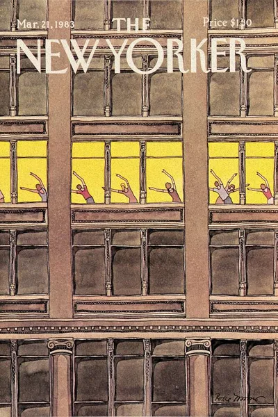 Постер с обложкой The New Yorker 21.03.1983