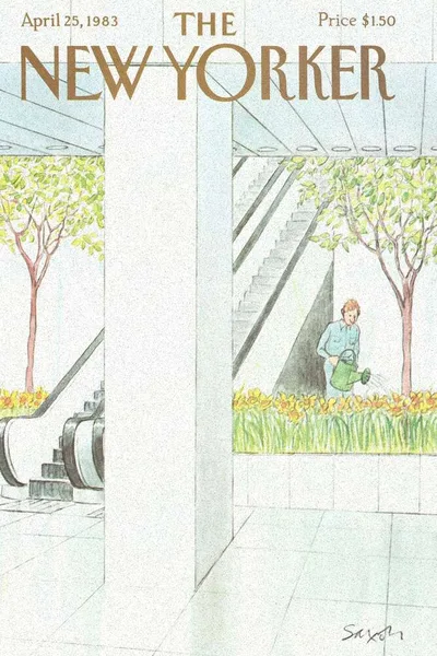 Постер с обложкой The New Yorker 25.04.1983