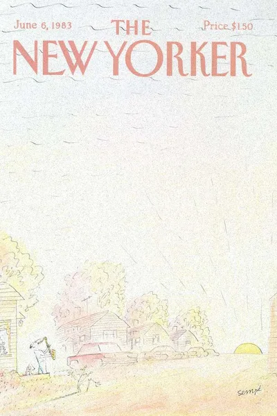 Постер с обложкой The New Yorker 06.06.1983