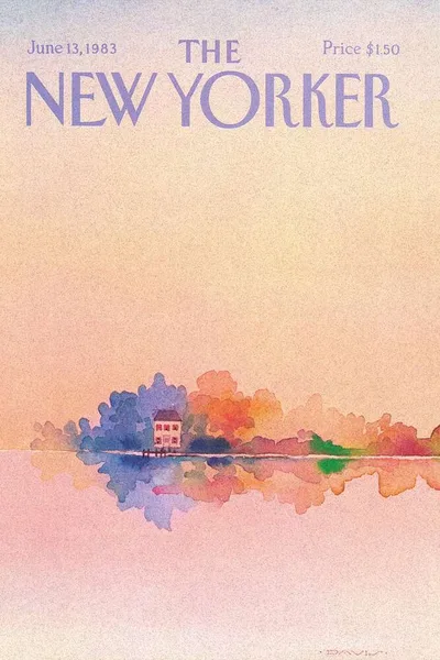 Постер с обложкой The New Yorker 13.06.1983
