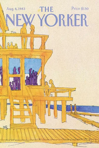 Постер с обложкой The New Yorker 08.08.1983